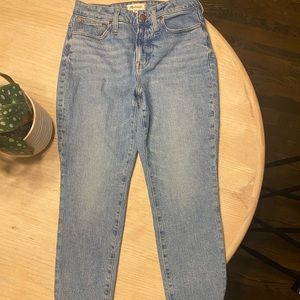 Madewell The Curvy Perfect Vintage Jean in Banner Wash